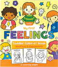Ooly - toddler coloring book - my first feelings