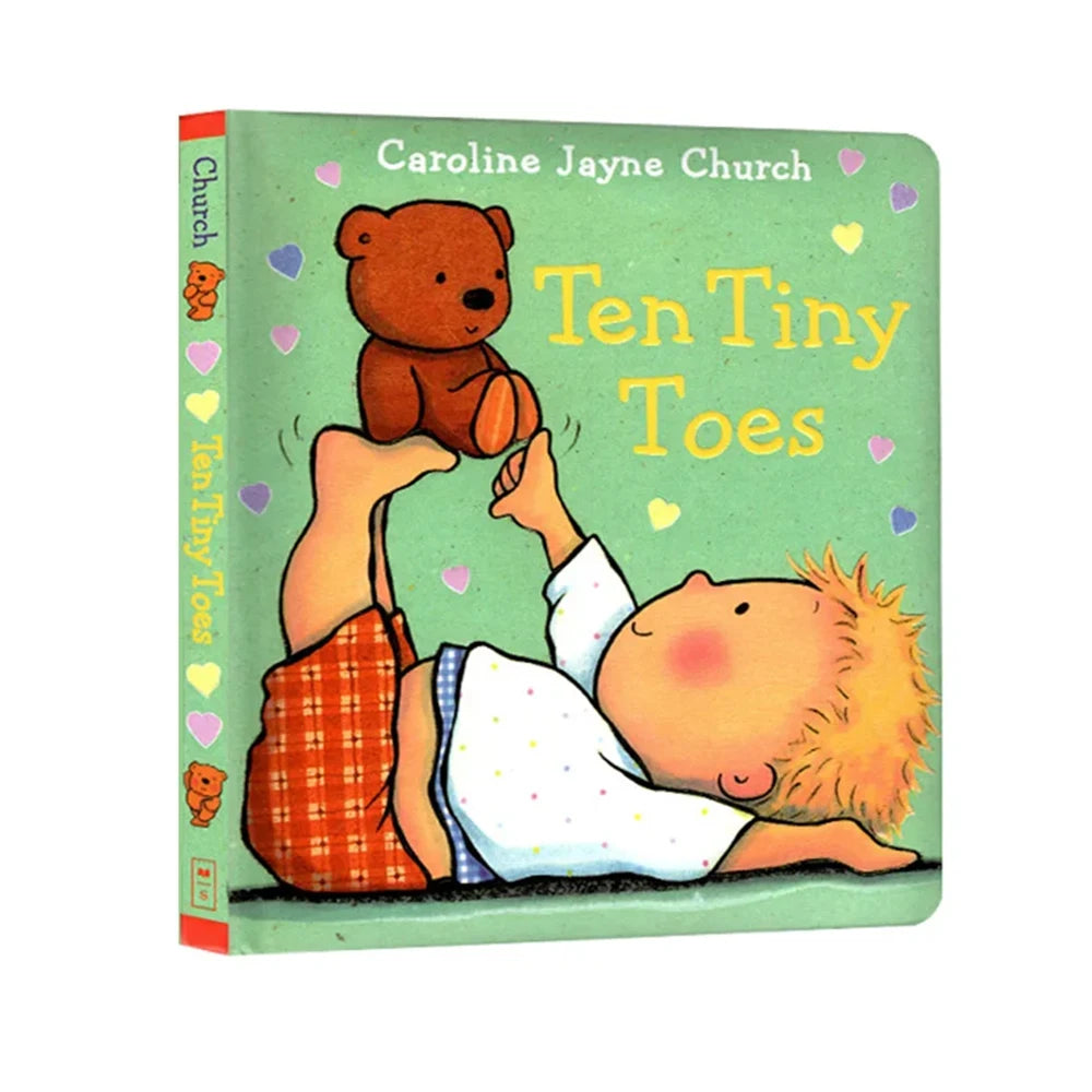 Kids English Picture Cardboard Book Emotions & Feelings Enlightenment Leaning Bedtime Story for Children Montessori Teaching Aid