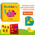 Floating Baby Bath Books for Baby,Kids Learning Bath Toys,Waterproof Bathtime Toys for Toddlers,Educational Infant Bath Toys.